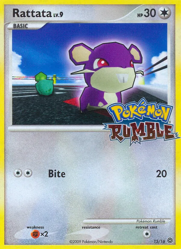Rattata (Pokémon Rumble #15/16)
