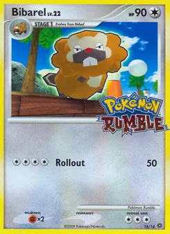 Bibarel (Pokémon Rumble #16/16)