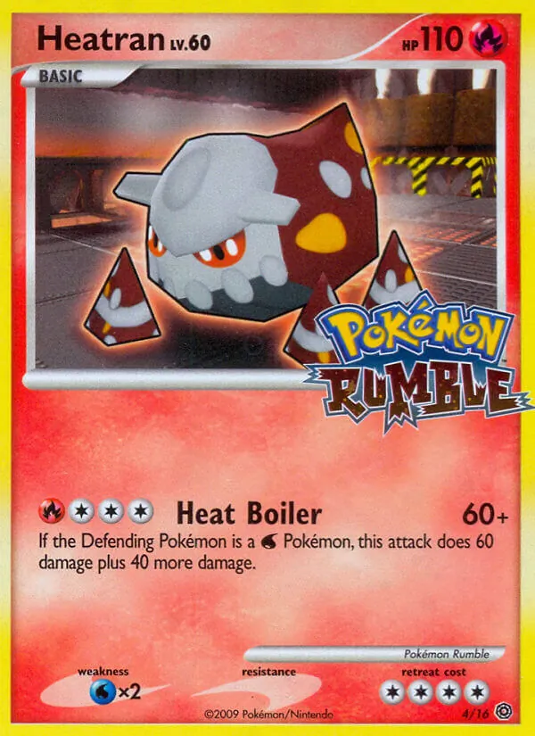 Heatran (Pokémon Rumble #4/16)