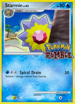 Starmie (Pokémon Rumble #5/16)