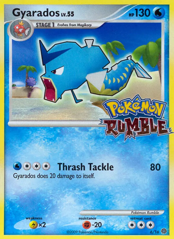 Gyarados (Pokémon Rumble #6/16)