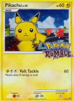 Pikachu (Pokémon Rumble #7/16)