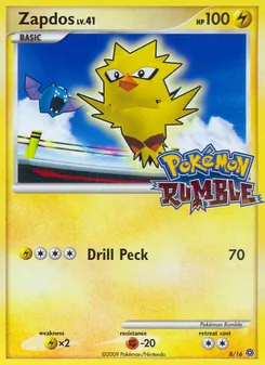 Zapdos (Pokémon Rumble #8/16)