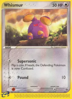 Whismur (Nintendo Black Star Promos #19/40)