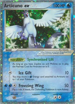 Articuno ex (Nintendo Black Star Promos #032)