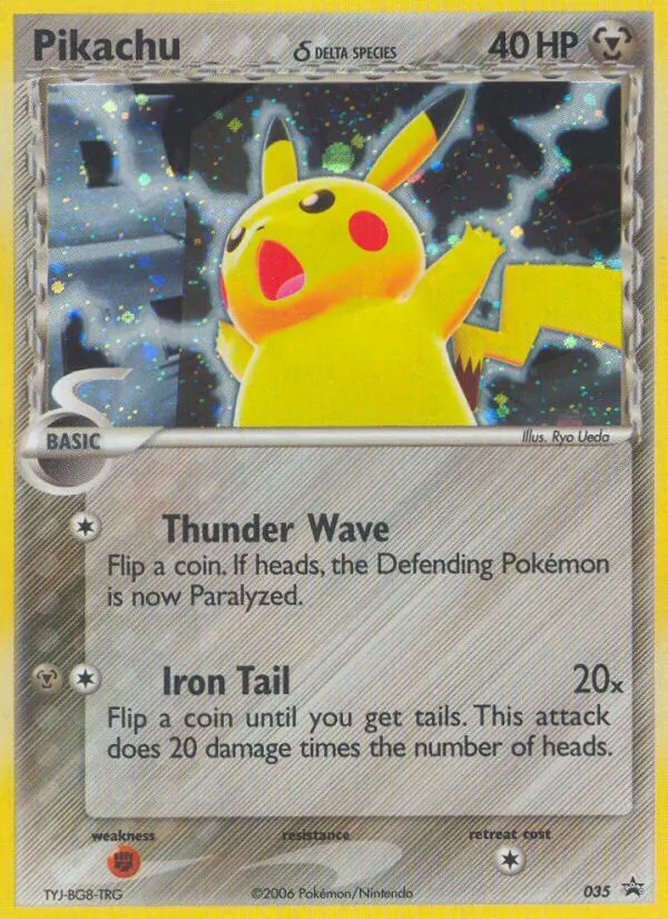 Pikachu δ (Nintendo Black Star Promos #35/40)