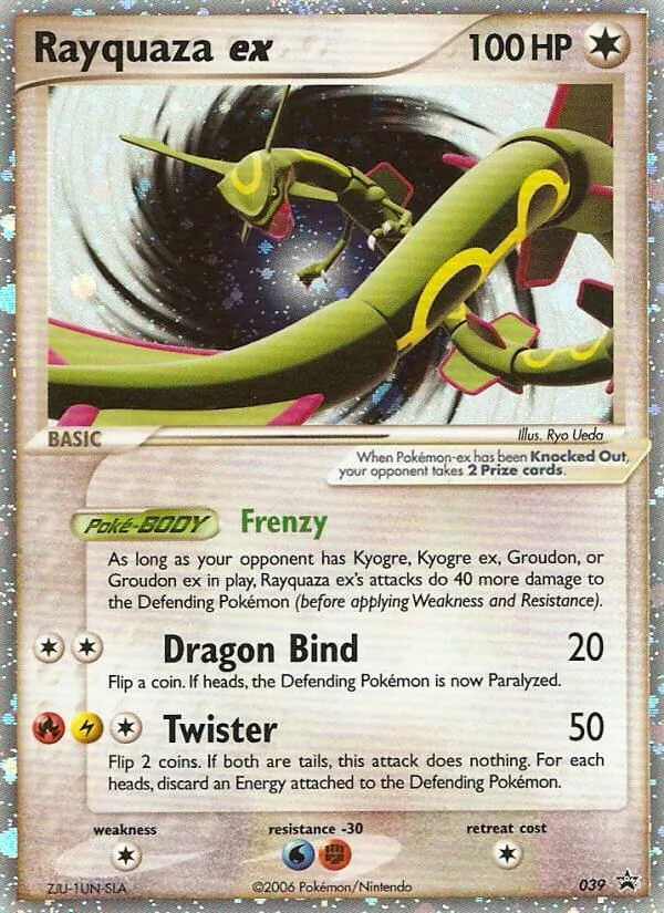 Rayquaza ex (Nintendo Black Star Promos #039)
