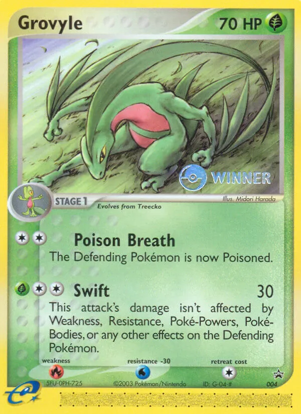 Grovyle (Nintendo Black Star Promos #4/40)