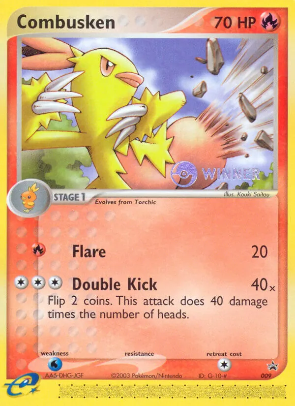 Combusken (Nintendo Black Star Promos #9/40)