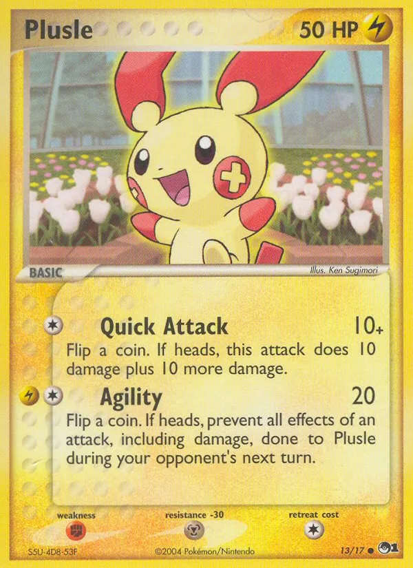 Plusle (POP Series 1 #13/17)