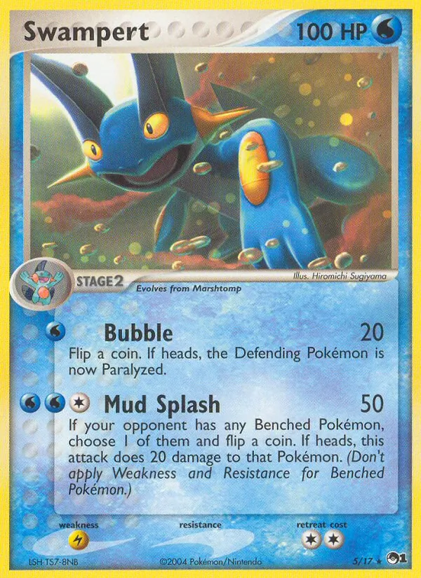 Swampert (POP Series 1 #5/17)