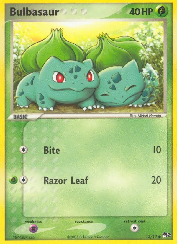 Bulbasaur (POP Series 2 #12/17)
