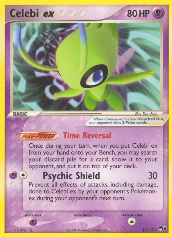 Celebi ex (POP Series 2 #17/17)