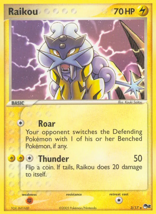 Raikou (POP Series 2 #3/17)