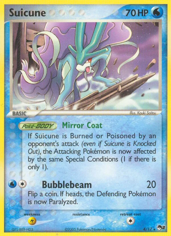 Suicune (POP Series 2 #4/17)