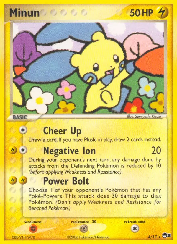 Minun (POP Series 3 #4/17)