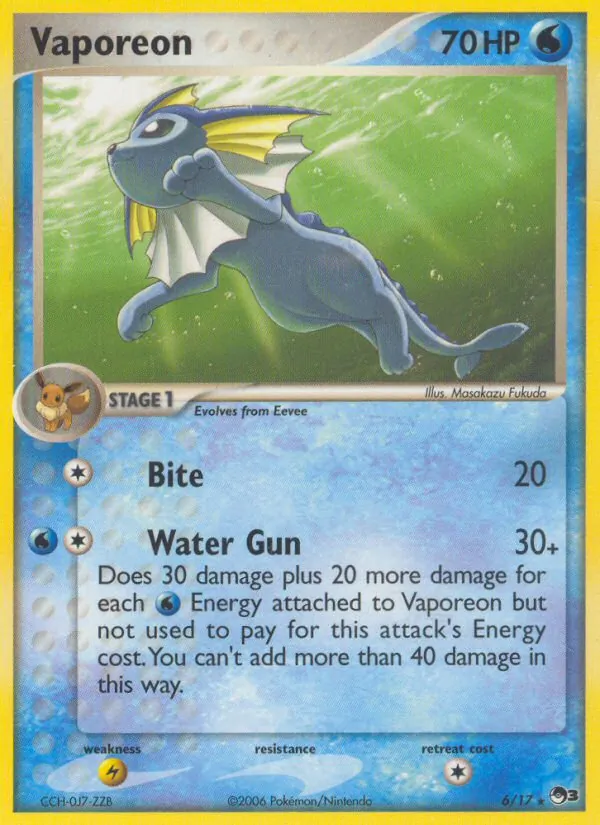 Vaporeon (POP Series 3 #6/17)