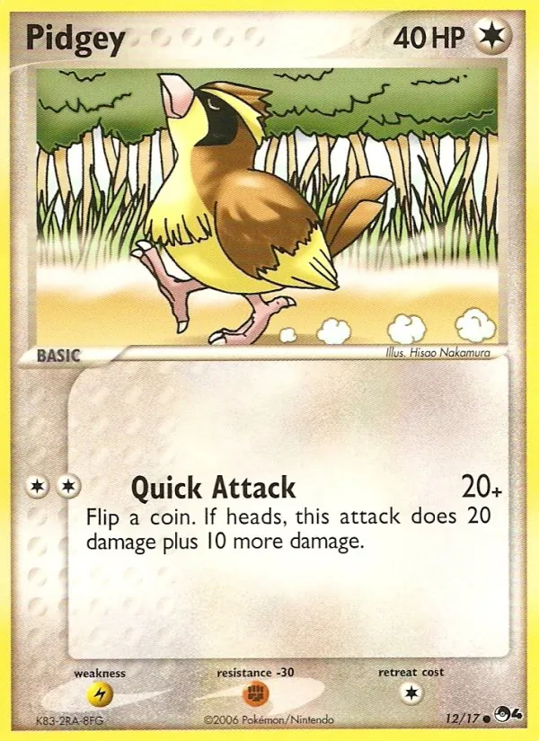 Pidgey (POP Series 4 #12/17)