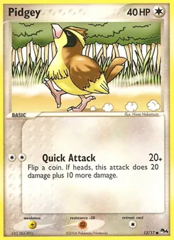 Pidgey (POP Series 4 #12/17)