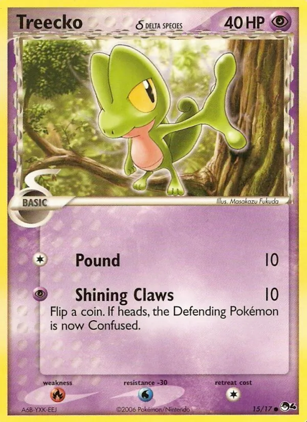 Treecko δ (POP Series 4 #15/17)