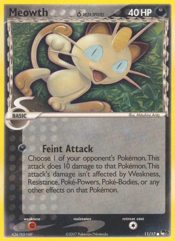 Meowth δ (POP Series 5 #11/17)