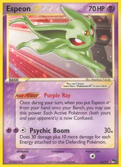 Espeon ★ (POP Series 5 #16/17)