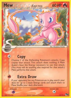 Mew δ (POP Series 5 #3/17)
