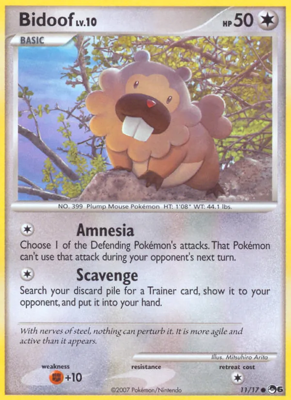 Bidoof (POP Series 6 #11/17)