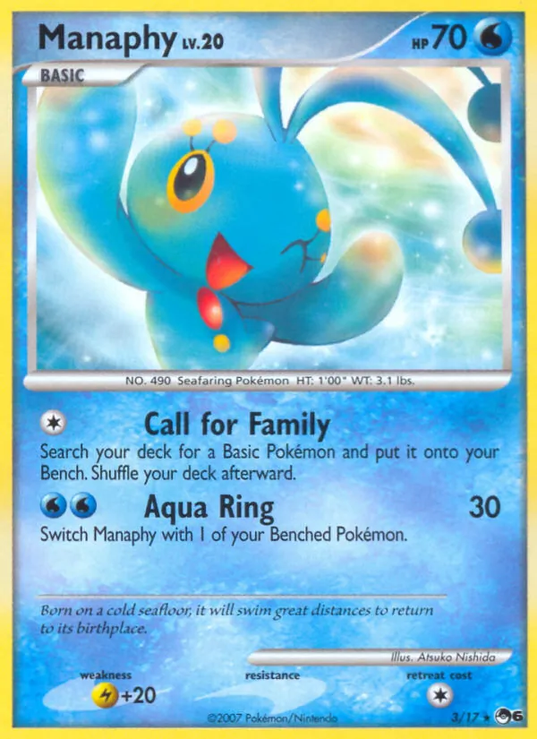 Manaphy (POP Series 6 #3/17)