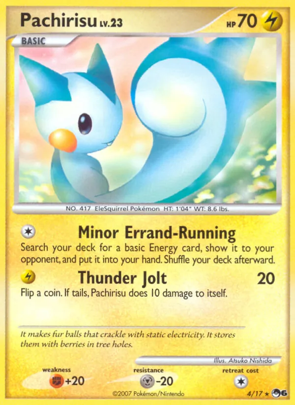 Pachirisu (POP Series 6 #4/17)