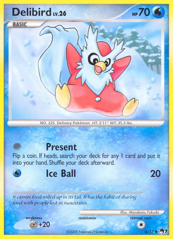 Delibird (POP Series 7 #6/17)