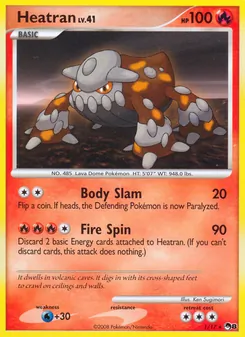 Heatran (POP Series 8 #1/17)