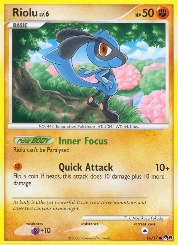 Riolu (POP Series 8 #16/17)
