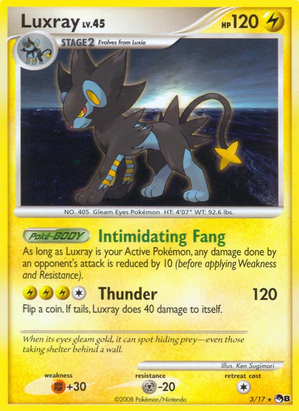 Luxray (POP Series 8 #3/17)