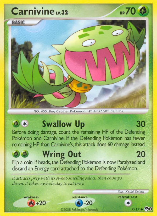 Carnivine (POP Series 8 #7/17)