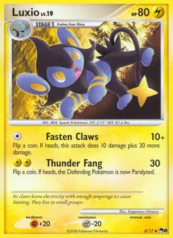 Luxio (POP Series 8 #8/17)