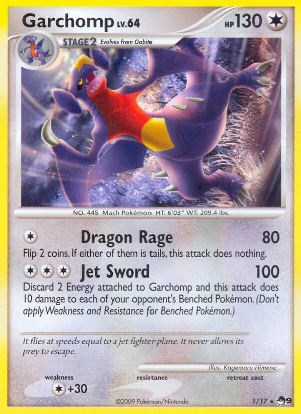 Garchomp (POP Series 9 #1/17)