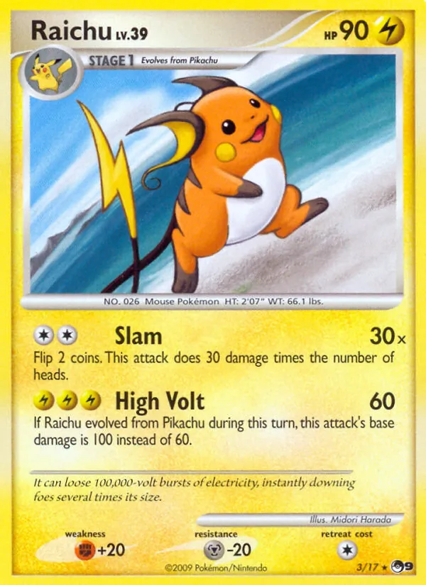 Raichu (POP Series 9 #3/17)