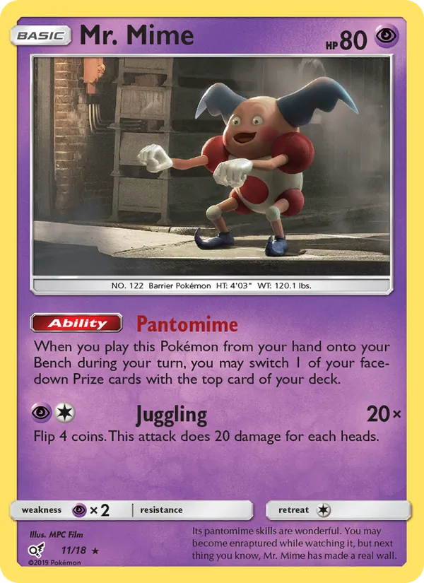 M. Mime (Détective Pikachu #11/18)