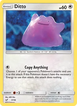 Ditto (Detective Pikachu #17/18)