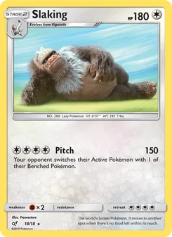 Slaking (Detective Pikachu #18/18)