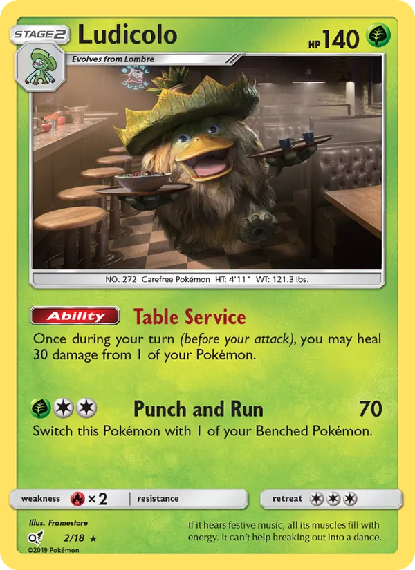 Ludicolo (Détective Pikachu #2/18)