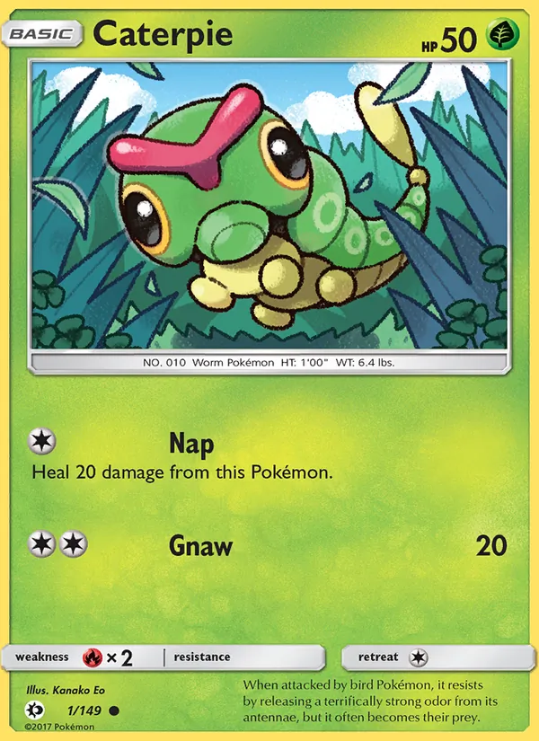 Caterpie (Sun & Moon #1/149)