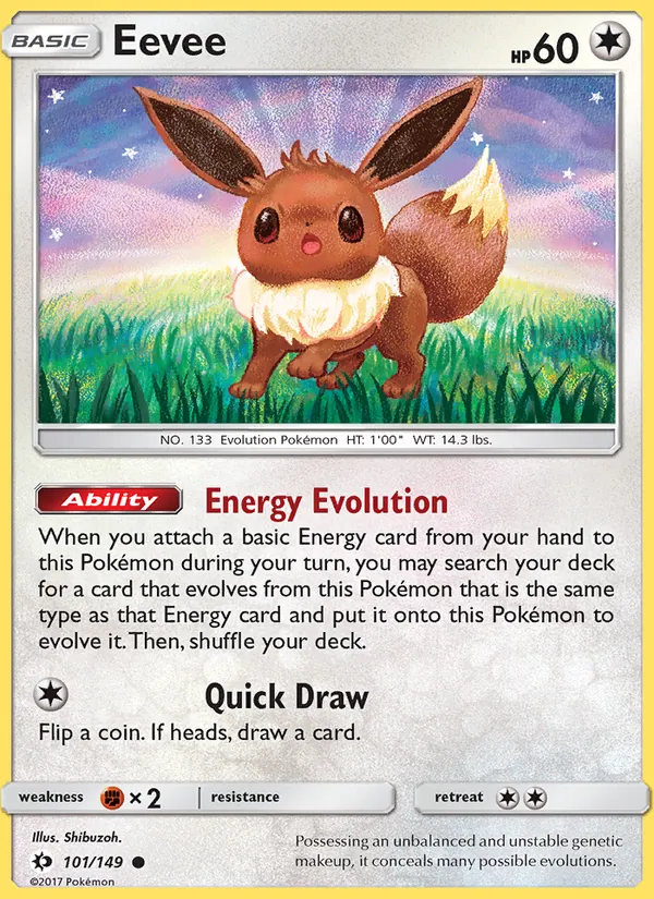 Eevee (Sun & Moon #101/149)