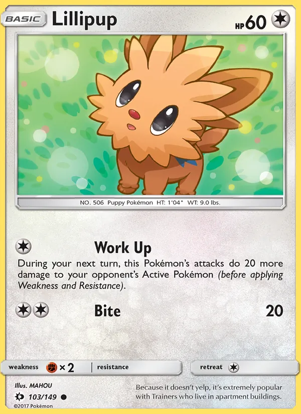 Lillipup (Sun & Moon #103/149)