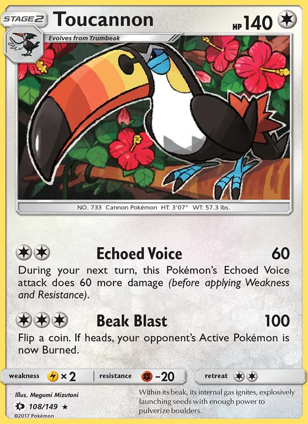 Toucannon (Sun & Moon #108/149)