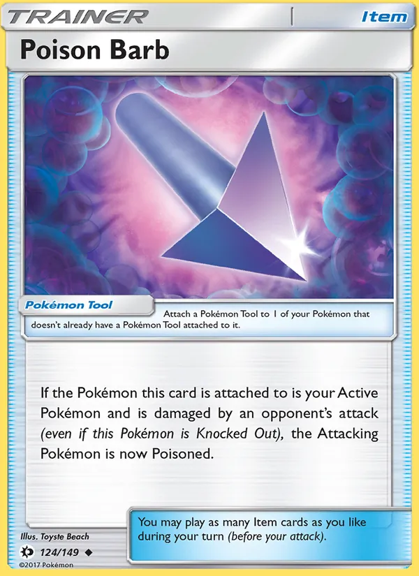 Poison Barb (Sun & Moon #124/149)