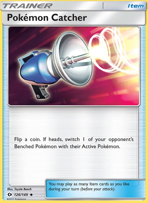 Pokémon Catcher (Sun & Moon #126/149)