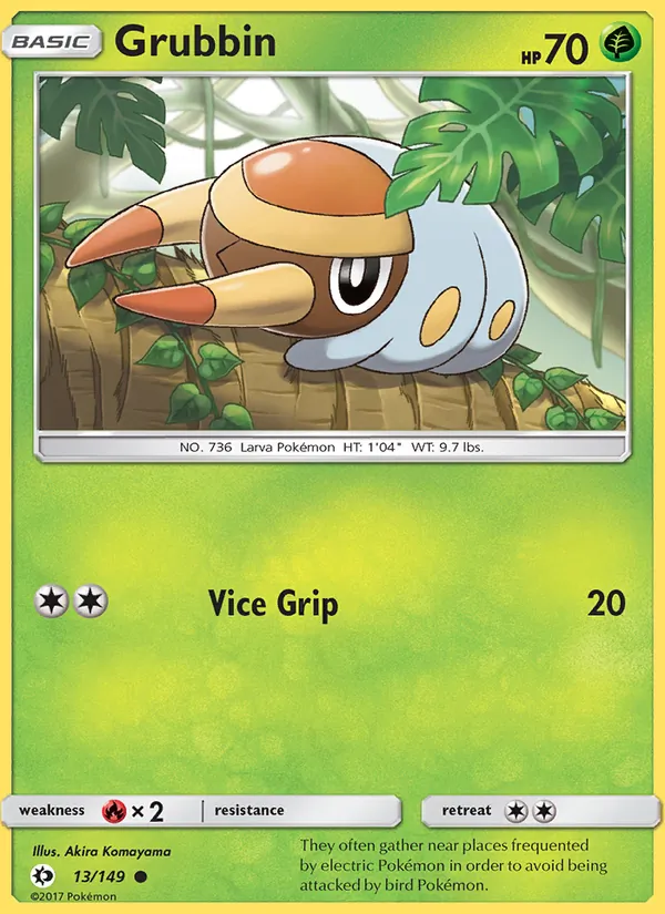 Grubbin (Sun & Moon #13/149)