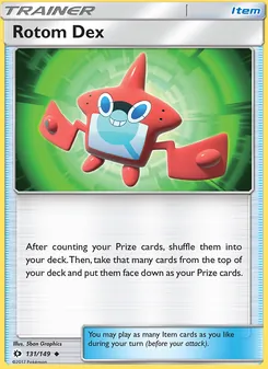 Rotom Dex (Sun & Moon #131/149)